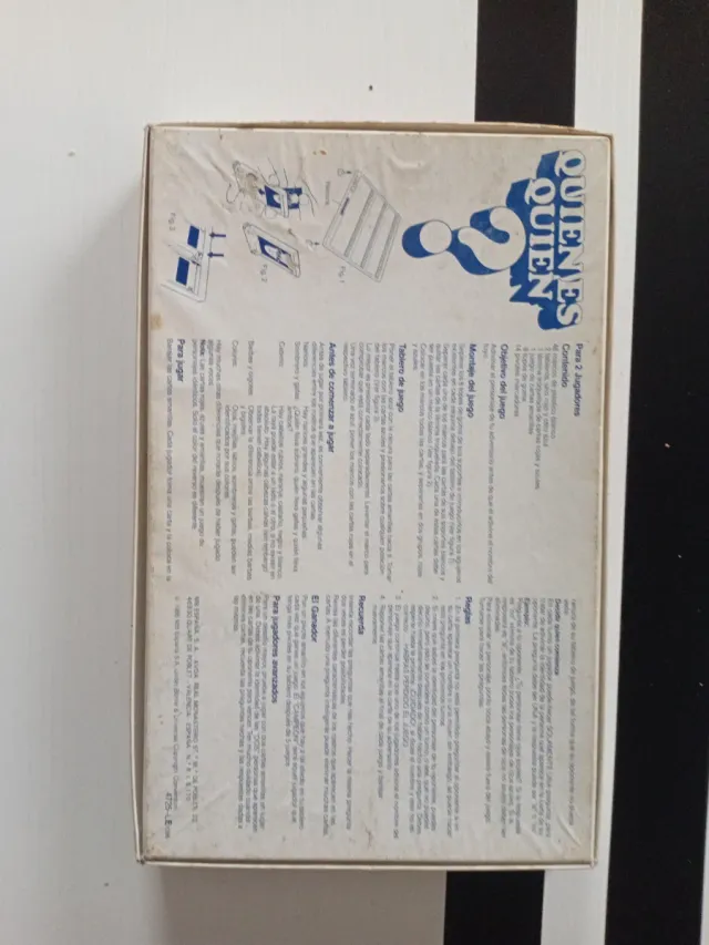 Juego Quién es Quién MB 1986