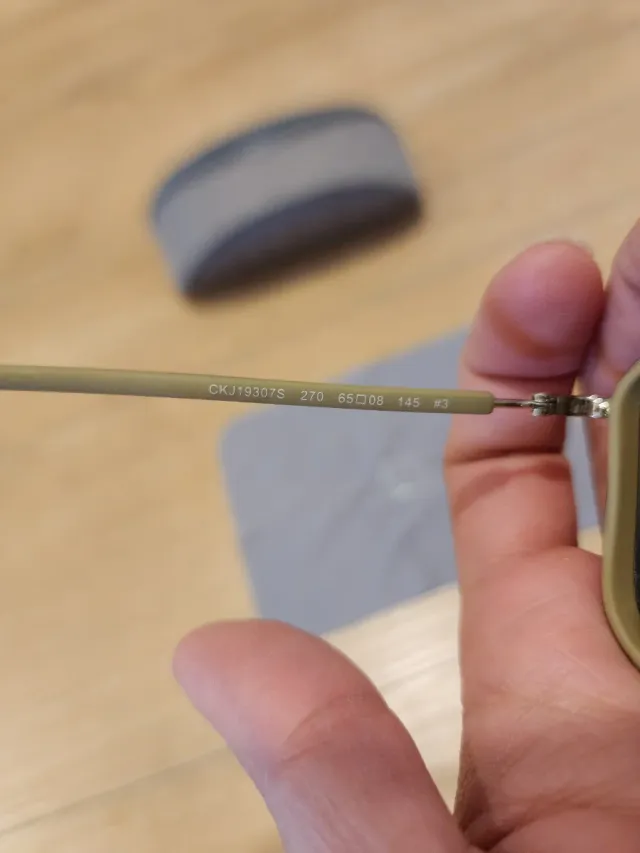 Gafas de Sol Calvin Klein Beige/Doradas