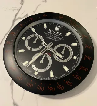 Orologio da parete Daytona nero