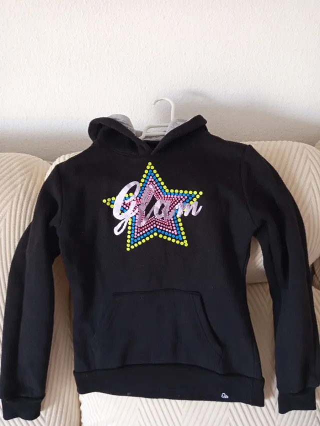 Sudadera niña con estrella