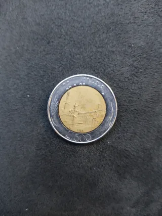 Moneta da lire 500 del 1984