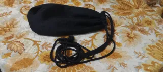 Bolsa de senhora antiga em tecido