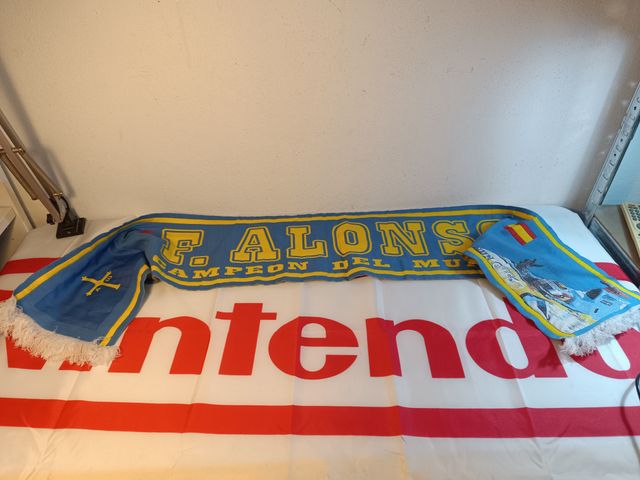 Bufanda Fernando Alonso campeão do mundo Renault