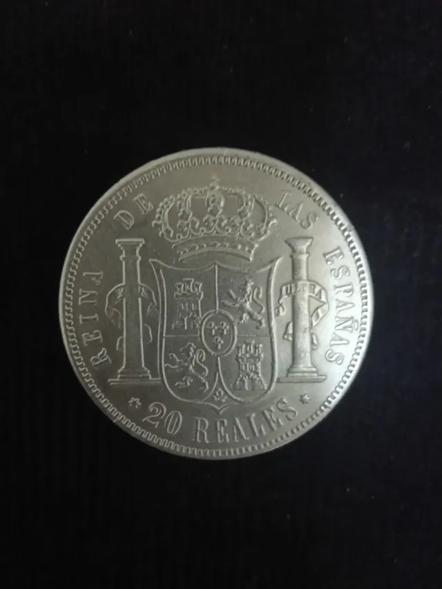 Moneda Isabel II 1864