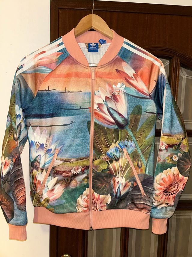 Casaco Adidas Mulher Estampado Flores