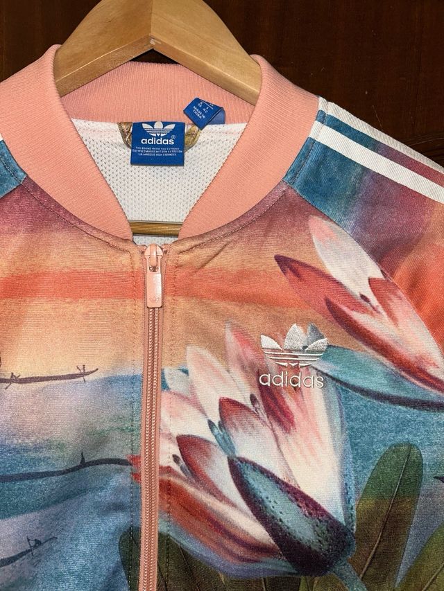 Casaco Adidas Mulher Estampado Flores