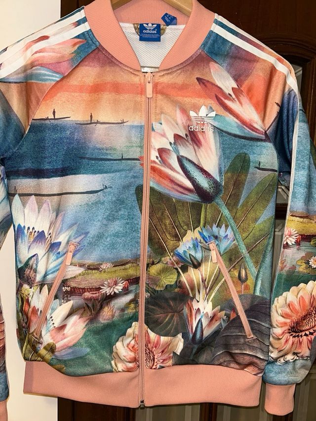 Casaco Adidas Mulher Estampado Flores