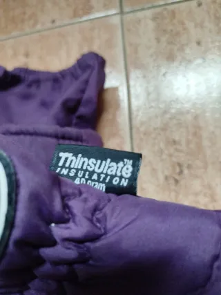 Guantes ADVPRO Thinsulate Talla M Granate