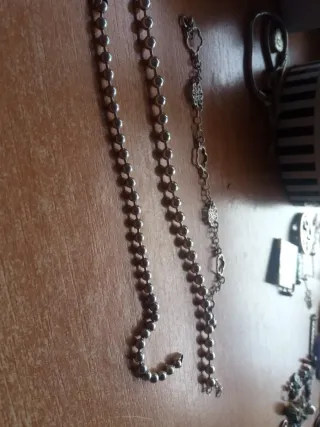 Pulseras de plata estilo cadena