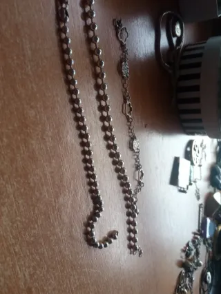 Pulseras de plata estilo cadena