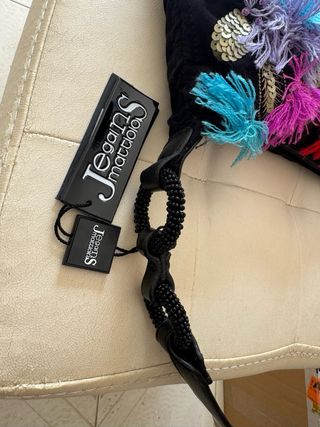 Borsa Gai Mattiolo Nera Multicolore Nuova