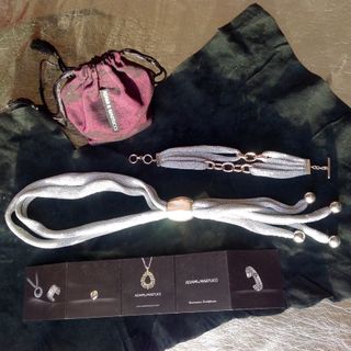 Conjunto Joyas Adami & Martucci Plata y oro