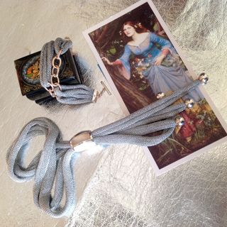 Conjunto Joyas Adami & Martucci Plata y oro