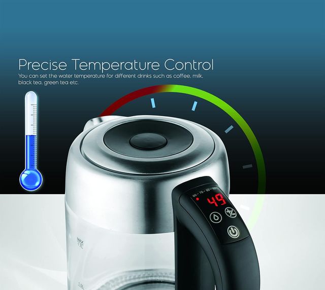 Bollitore Zilan Vetro LED 1.7L