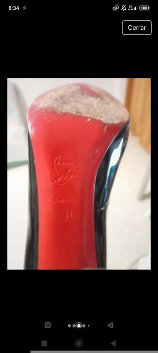 Zapatos Christian Louboutin Negros