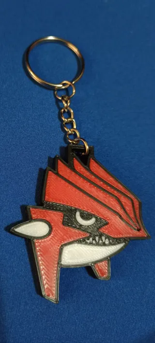 Llavero 3D Pokémon Groudon