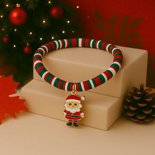 Pulsera Navidad Guante Copo Nieve, a 1€ cada una.