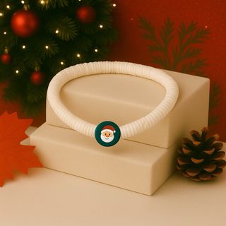 Pulsera Navidad Guante Copo Nieve, a 1€ cada una.
