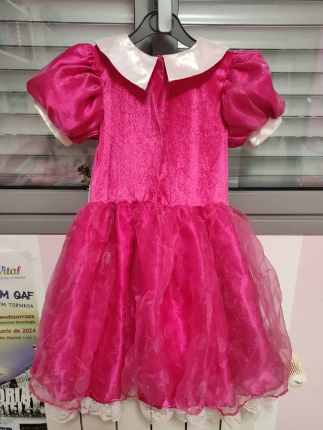 Disfraz Princesa 4 años Rosa con corona