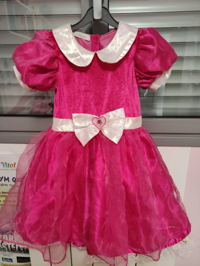 Disfraz Princesa 4 años Rosa con corona