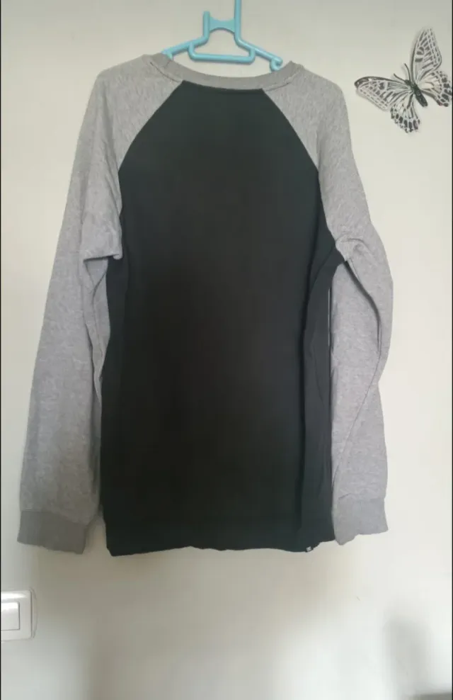 Sudadera DC Shoes Gris y Negra