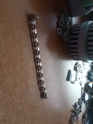 Pulsera Tous Plata y Rojo