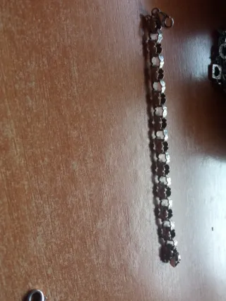 Pulsera Tous Plata y Rojo