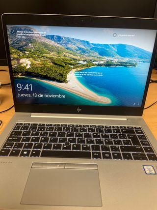 HP Intel i5 16GB RAM 480GB SSD Portátil