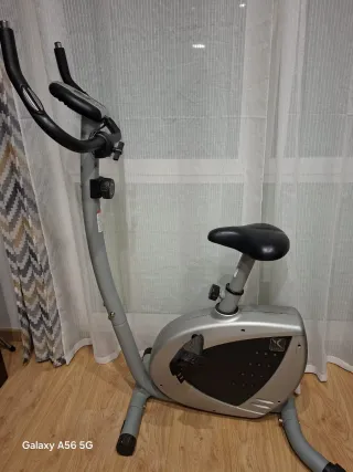Bicicleta Estática Gris