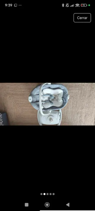 Hamaca/Columpio Bebé Joie Gris