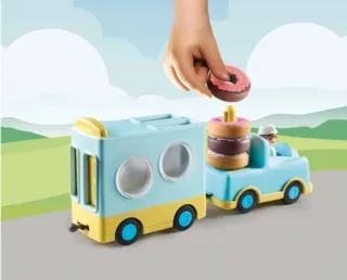 Playmobil 123, Camión con remolque de donuts 71325