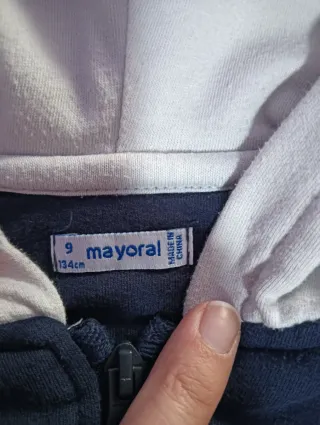 Chándal Mayoral 3 piezas chico Talla 9(134cm)