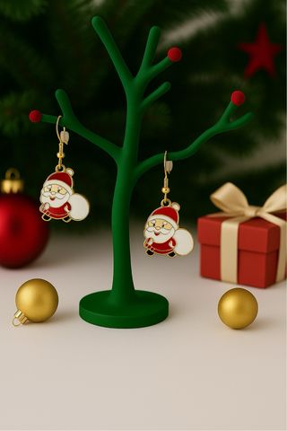 Pendientes Navideños Reno