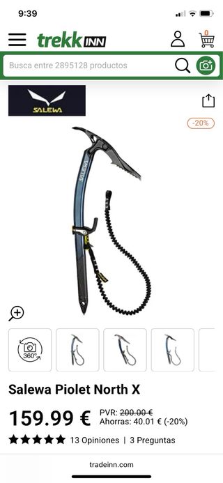 Piolet Salewa North-X Hammer