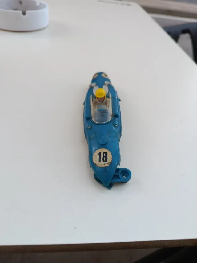 Coche Scalextric Azul