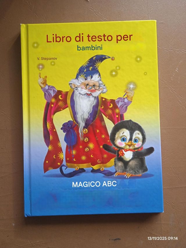 Libro di testo per bambini, Magico A B C - V. Step