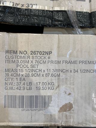 Estructura Piscina Intex Prism Frame 26702NP 3.05m