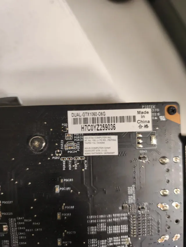 Nvidia Asus Dual Gtx 1060 6gb Oc