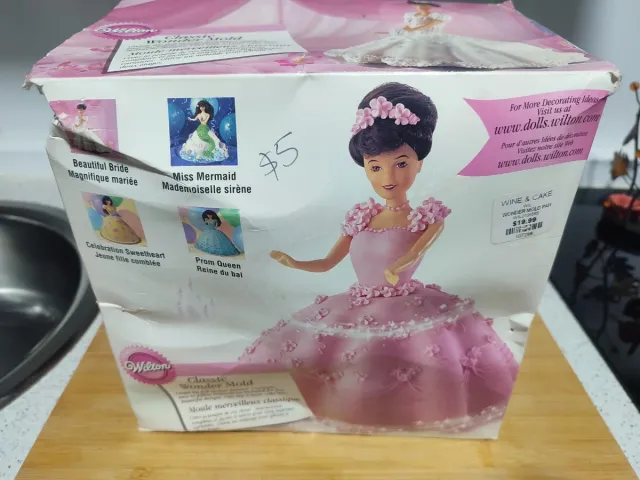 Molde para bizcocho Wilton figura Barbie