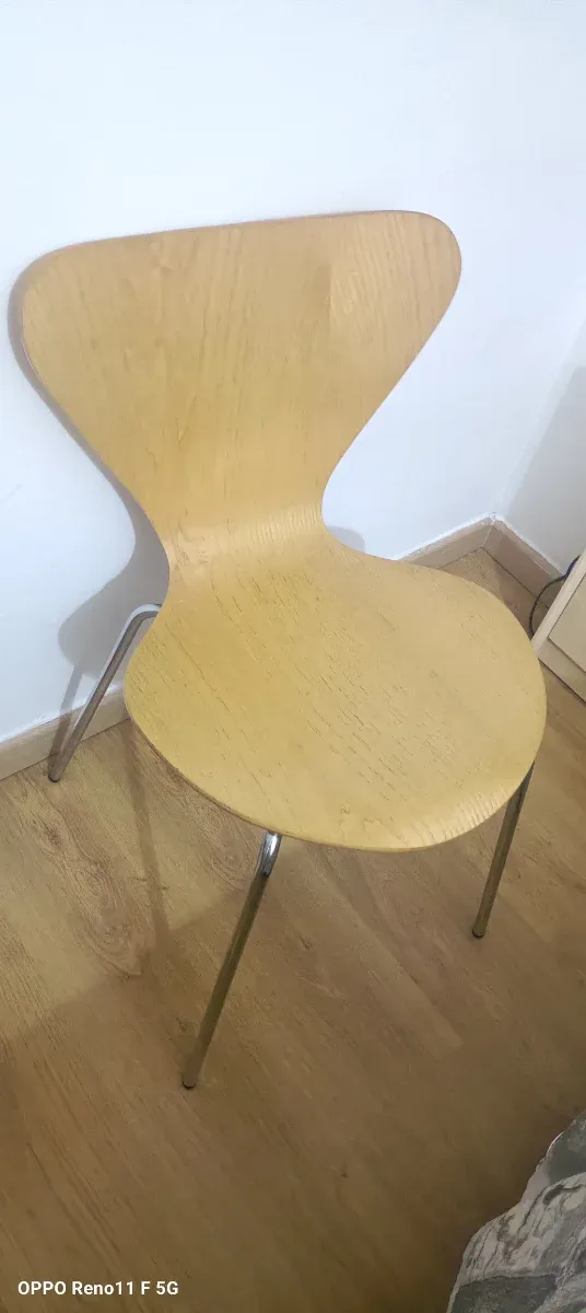 2 Sillas Madera y Metal