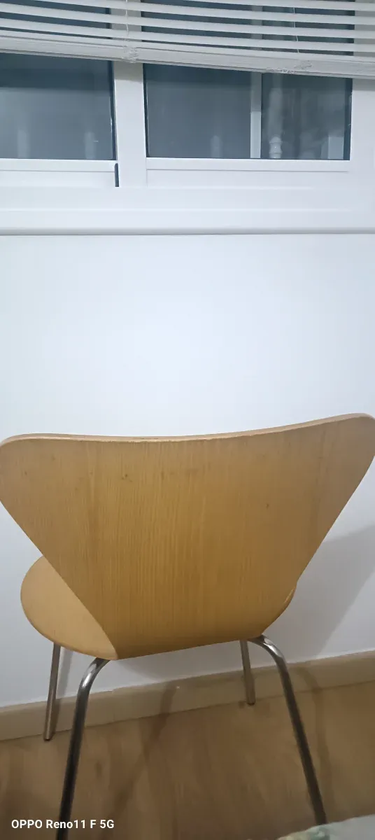 2 Sillas Madera y Metal