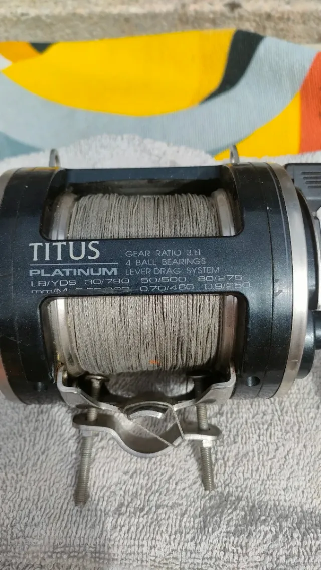Carrete de pesca Titus Platinum