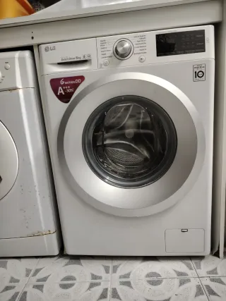 Lavadora LG 8 Kg Direct Drive 1400 RPM