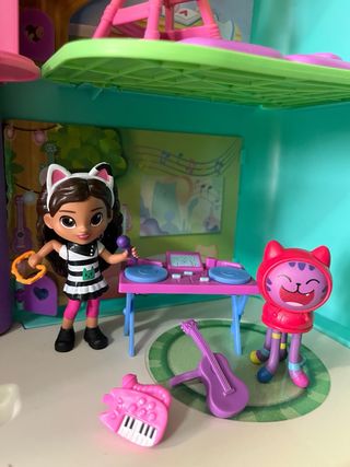 Casa de Muñecas Gabby Gato y Set Musical