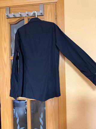 Camisa Alcott Negra Hombre Talla M