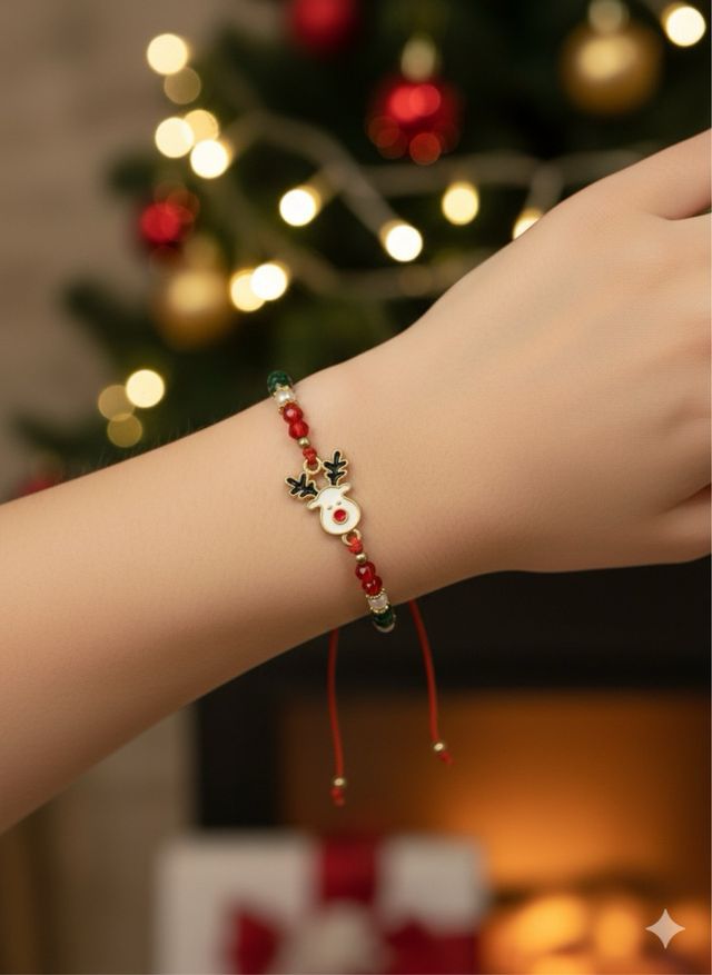 Pulsera Navidad Reno