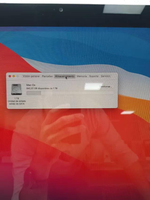 iMac 21,5 A1311 2009 Prata