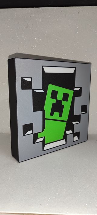 Lámpara LED Creeper Minecraft 20% DESCUENTO