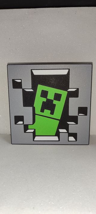Lámpara LED Creeper Minecraft 20% DESCUENTO