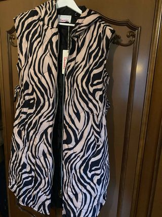 Chaleco Timiami cebra talla única